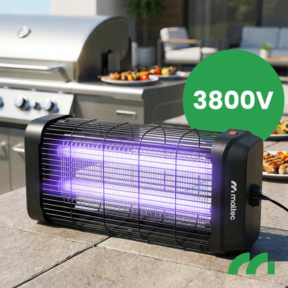 UV vabzdžių gaudyklė nuo uodų ir musių 20W 3800V