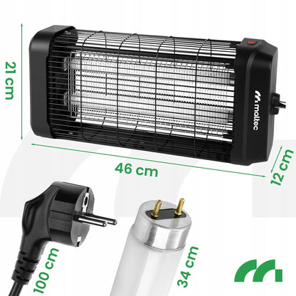 UV vabzdžių gaudyklė nuo uodų ir musių 20W 3800V