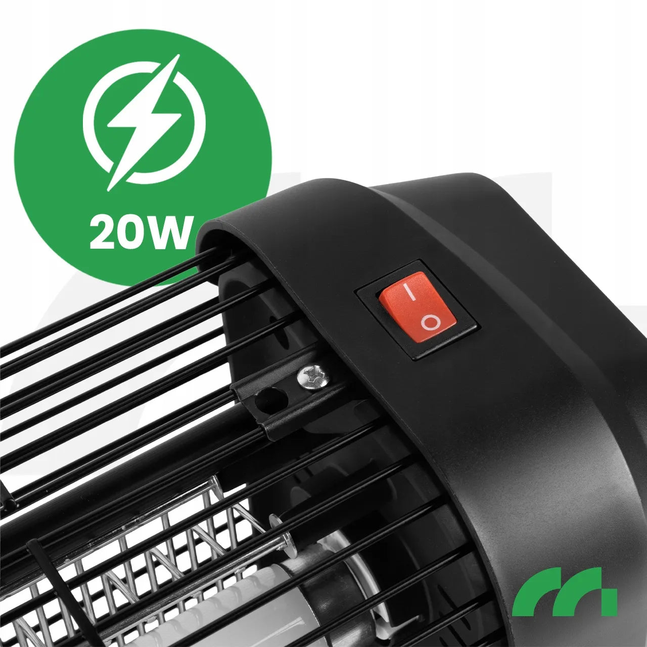 UV vabzdžių gaudyklė nuo uodų ir musių 20W 3800V