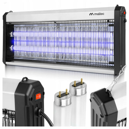 UV vabzdžių gaudyklė nuo uodų ir musių, galinga 40W 3800V