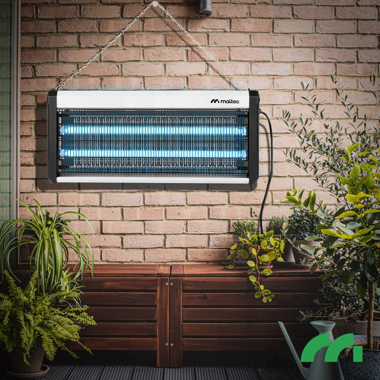 UV vabzdžių gaudyklė nuo uodų ir musių, galinga 40W 3800V