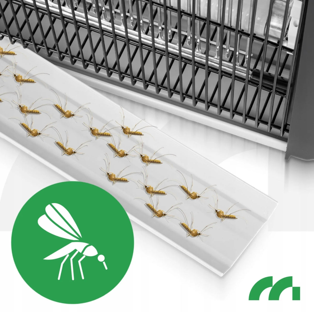 UV vabzdžių gaudyklė nuo uodų, musių ir kitų vabzdžių, 40 W, 3800 V – MalTec MasterKiller40W