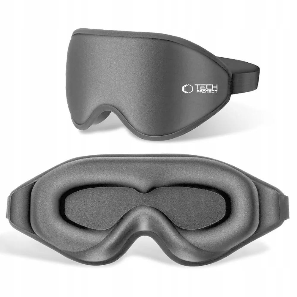 Užtemdančioji miego kaukė Tech-Protect 3D reguliuojama švelni