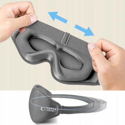 Užtemdančioji miego kaukė Tech-Protect 3D reguliuojama švelni