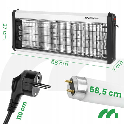 Vabzdžių gaudyklė MalTec MasterKiller60W UV 60W 3800V
