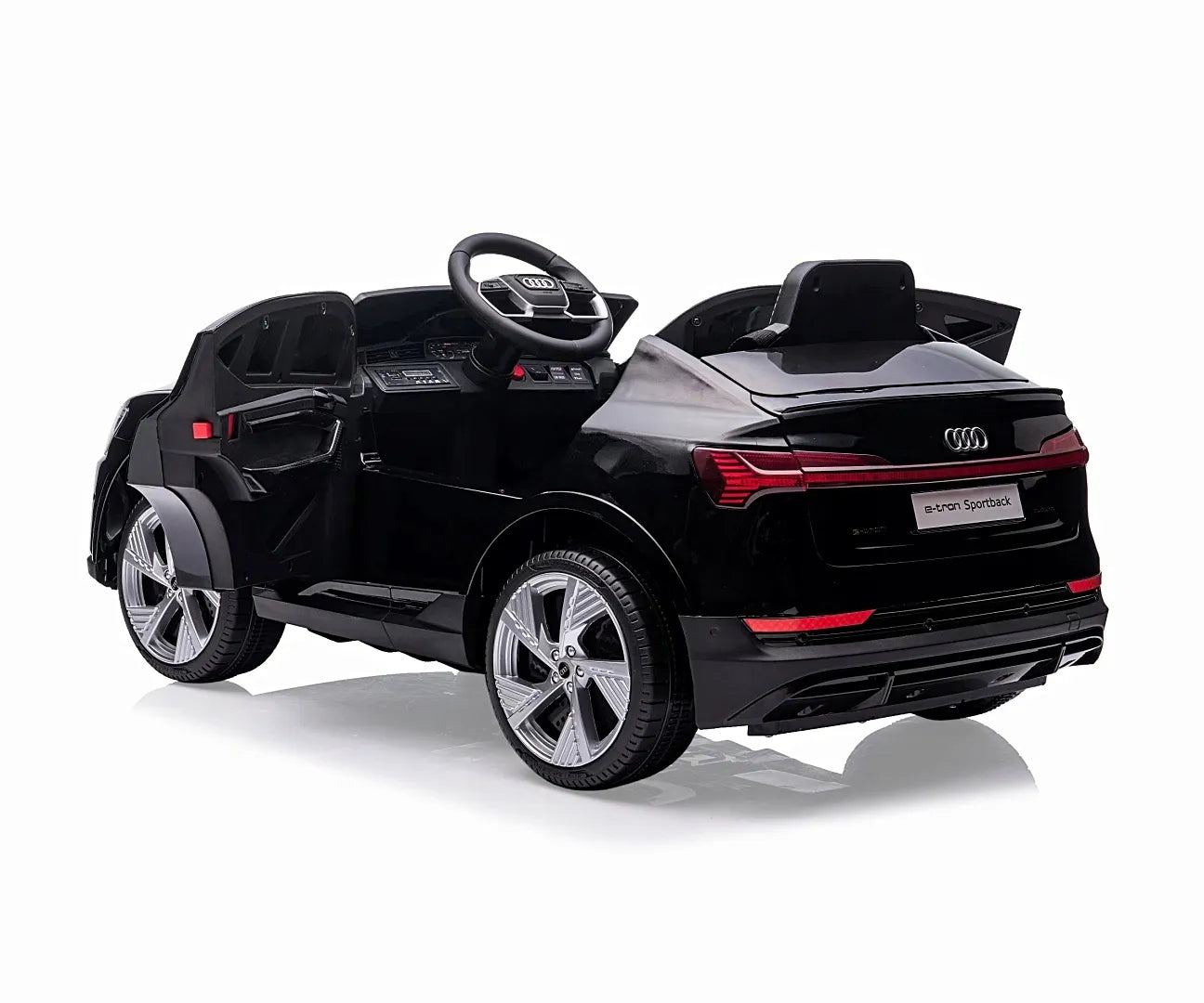 Vaikiškas akumuliatorinis automobilis XXL Audi E-Tron Sportback 4x4