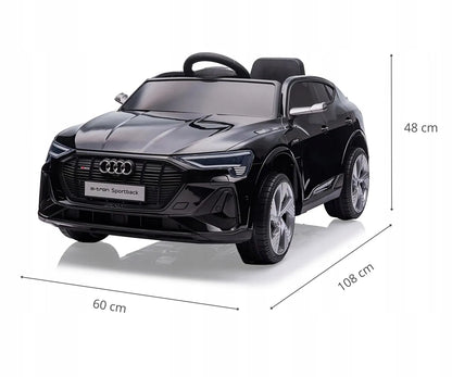 Vaikiškas akumuliatorinis automobilis XXL Audi E-Tron Sportback 4x4
