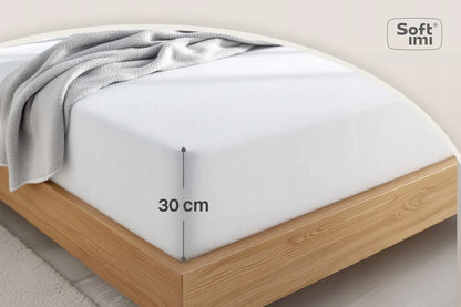 Vandeniui atspari čiužinio apsauga 160x200 su elastine guma