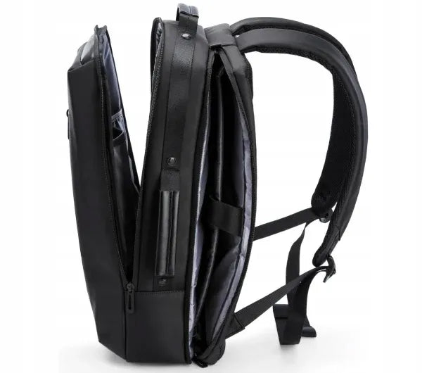 Vandeniui atspari „Silver Monkey Business Backpack“ kuprinė nešiojamajam kompiuteriui, 15,6 col., juoda