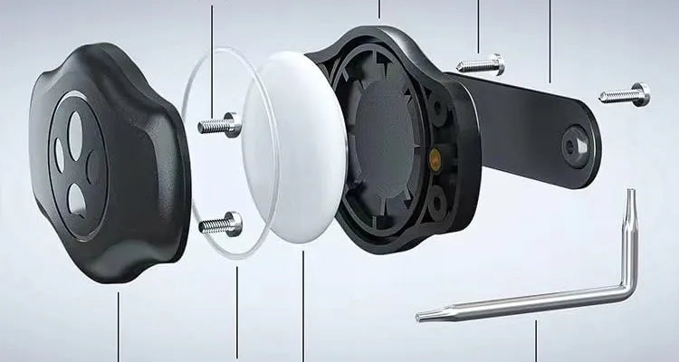 Vandeniui atsparus Apple AirTag GPS sekiklio dėklas šuns ar katės antkakliui