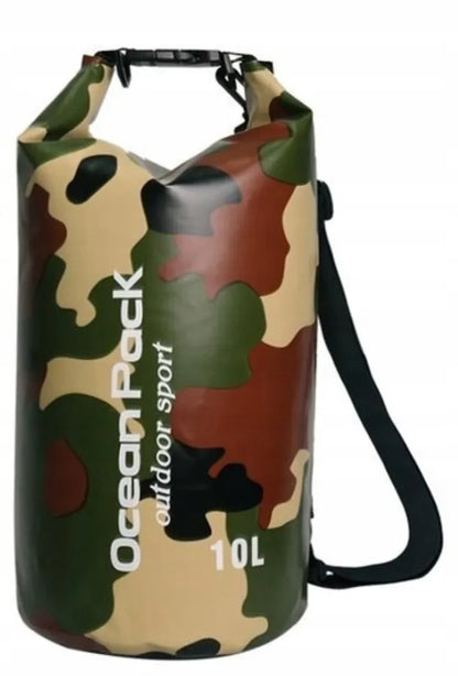 Vandeniui atsparus krepšys DKM 10L 500D