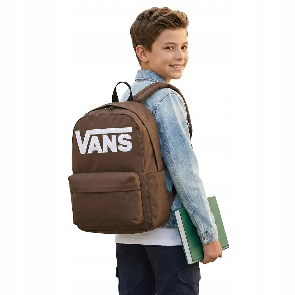 „Vans Old Skool Drop“ sportinė miesto kuprinė, ruda, 22 l