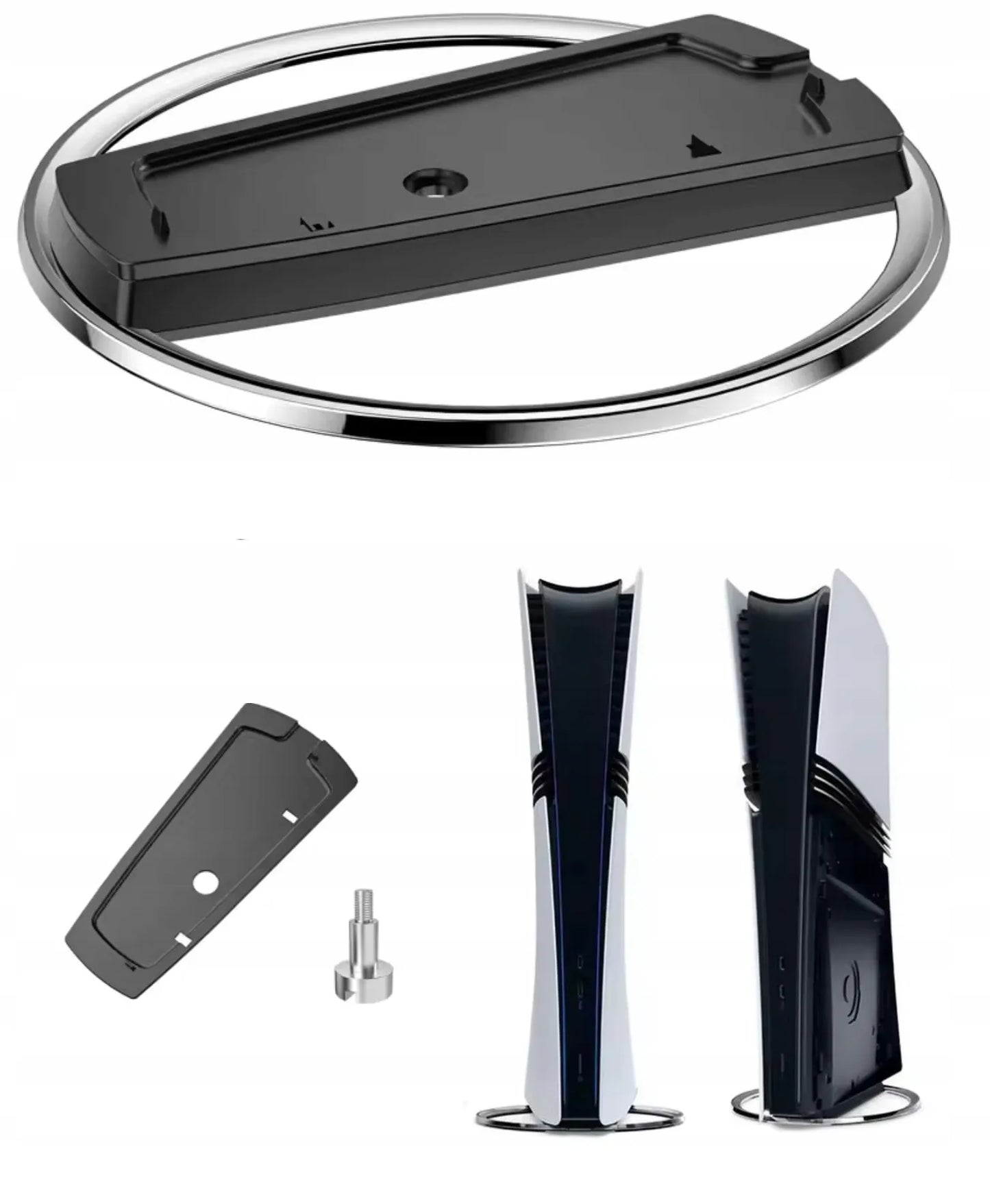 Vertikalus stovas su adapteriu, skirtas PlayStation 5 PS5 FAT / Slim / Pro