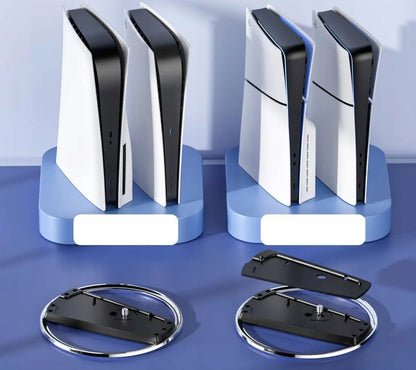 Vertikalus stovas su adapteriu, skirtas PlayStation 5 PS5 FAT / Slim / Pro