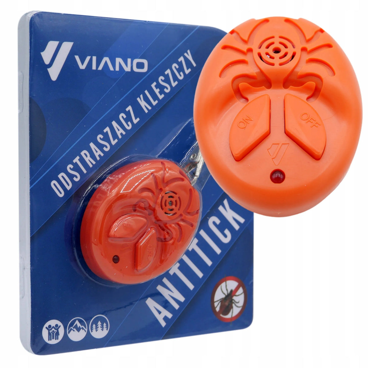 VIANO ANTITICK OKL-1 ultragarsinis erkių atbaidytuvas