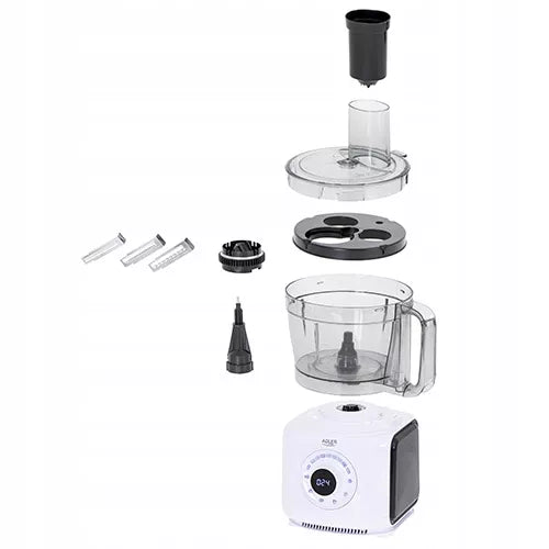 Virtuvinis kombainas Adler 2000W 3,5L 12 viename 7 greičių LCD