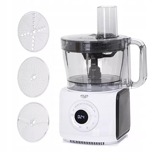 Virtuvinis kombainas Adler 2000W 3,5L 12 viename 7 greičių LCD
