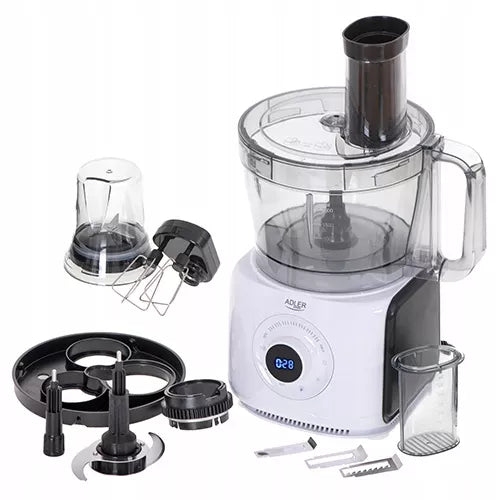 Virtuvinis kombainas Adler 2000W 3,5L 12 viename 7 greičių LCD