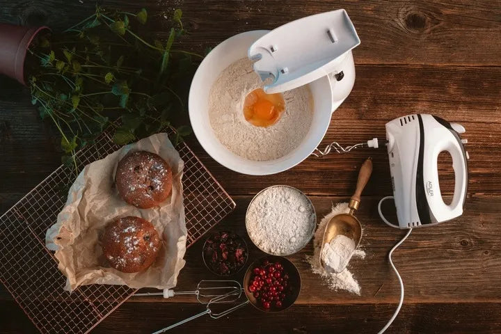 Virtuvinis robotas mikseris su sukamu dubeniu Adler AD4206 550W Turbo