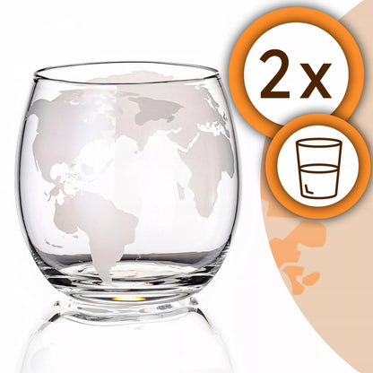 Viskio rinkinys su gaublio formos grafinu, 2 taurėmis, akmenukais ir žnyplėmis, 850 ml, dovana