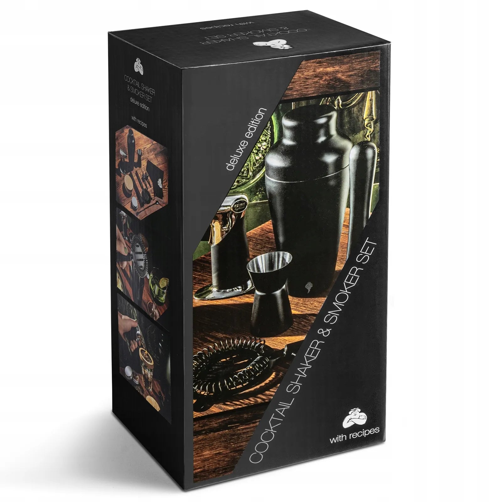 Viskio rūkymo baro rinkinys DELUXE 2 viename