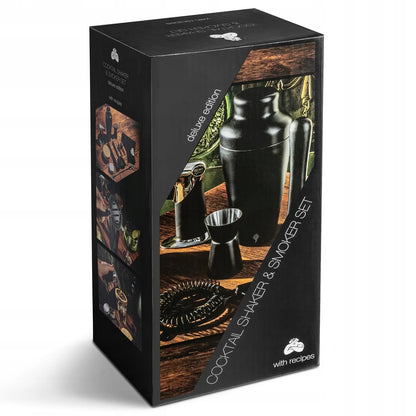 Viskio rūkymo baro rinkinys DELUXE 2 viename