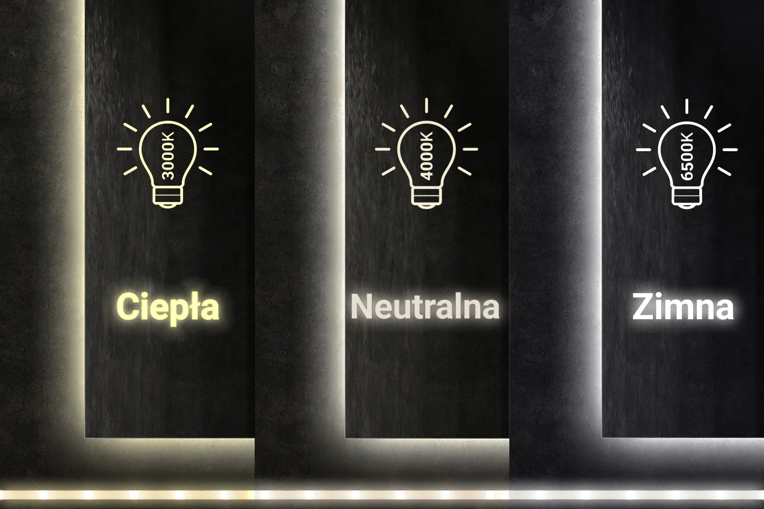 Vonios kambario veidrodis su LED apšvietimu, asimetriškas, 70 Premium IP67
