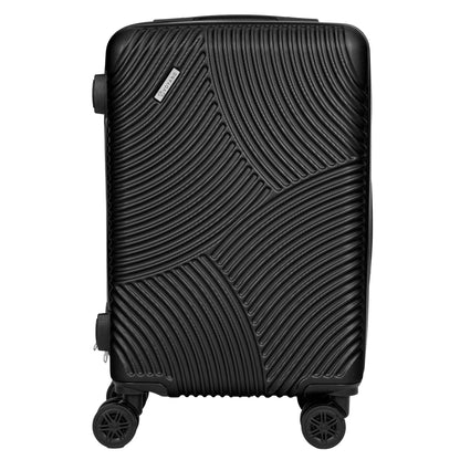 Voyano Azores kelioninių lagaminų rinkinys 4-in-1, juodas