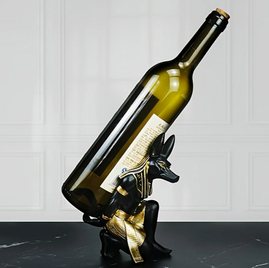 Wine holder (anubis)
