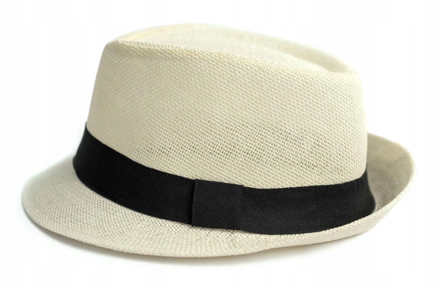 Vyriška ir moteriška šiaudinė „bucket hat“ tipo kepurė, vasarinė, paplūdimio, lengva, smėlio spalvos 2676