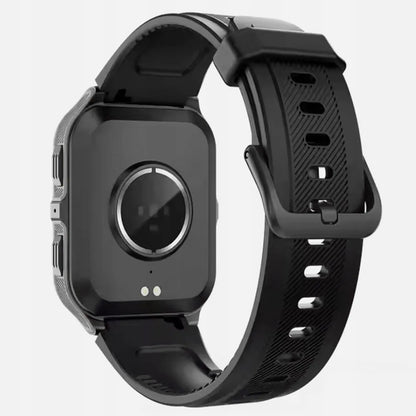 Vyriškas išmanusis laikrodis Smartwatch Pro, 300 mAh, Bluetooth skambučiai, lenkiškas meniu + ekrano plėvelė