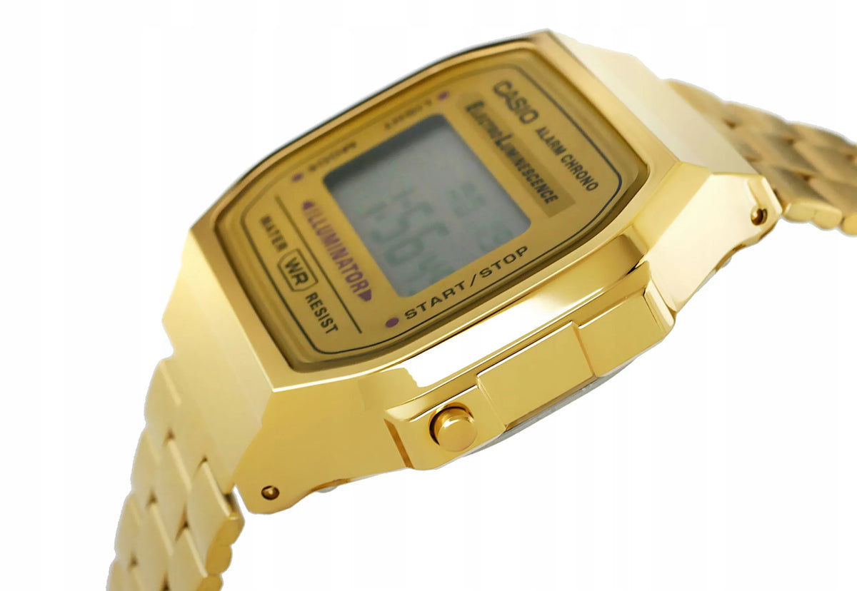 Vyriškas laikrodis „Casio Retro Vintage A168WG-9“ su dėžute