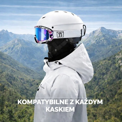 Vyriški ir moteriški goggle akiniai motoroleriui, keturračiui, paspirtukui, slidinėjimui ir snieglenčių sportui UV400
