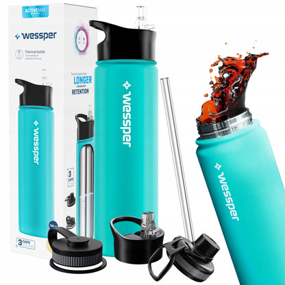 Wessper Activemax Steeline termopuodelis 0,7 l
