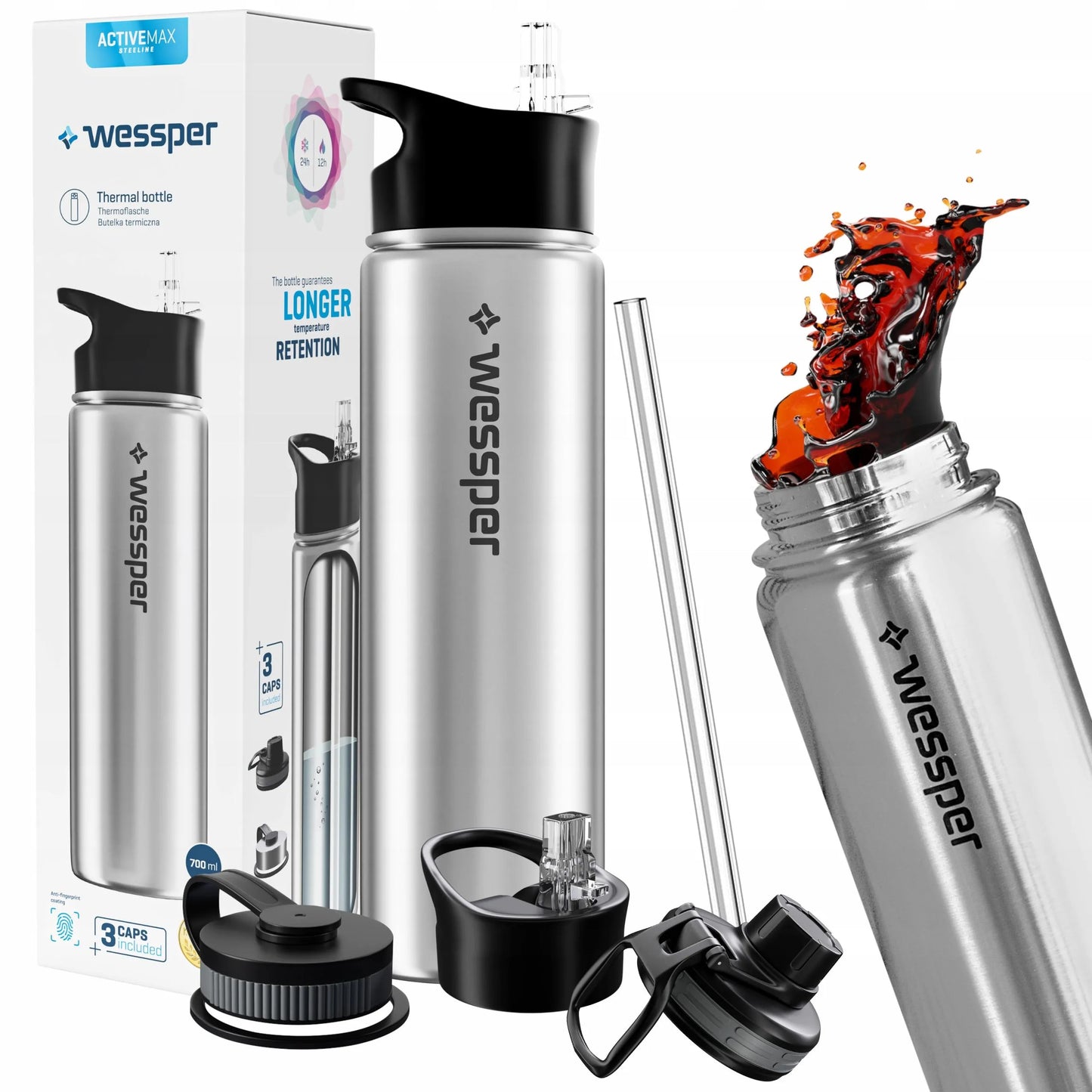 Wessper terminė gertuvė B3 THERMOSTEEL 700 ml
