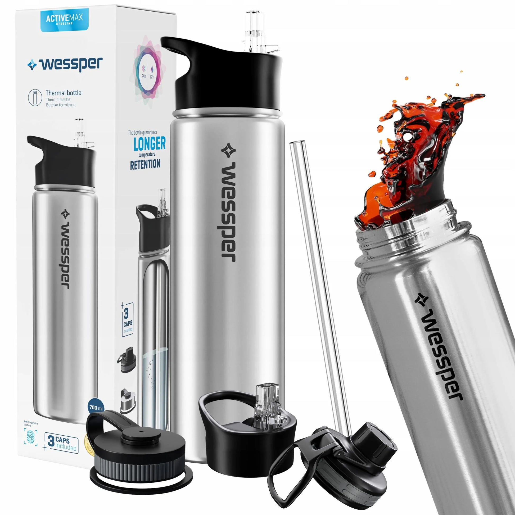 Wessper terminė gertuvė B3 THERMOSTEEL 700 ml