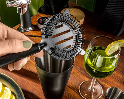 Whisky smoker rinkinys – drožlės rūkymui ir barmano shakeris