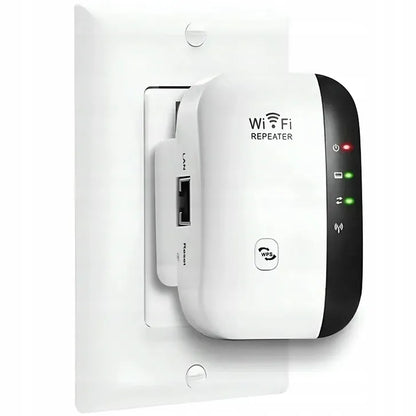Wi-Fi signalo stiprintuvas 300 Mbps WPS diapazono plėtiklis Plug & Play