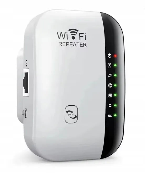 Wi-Fi signalo stiprintuvas 300 Mbps WPS diapazono plėtiklis Plug & Play