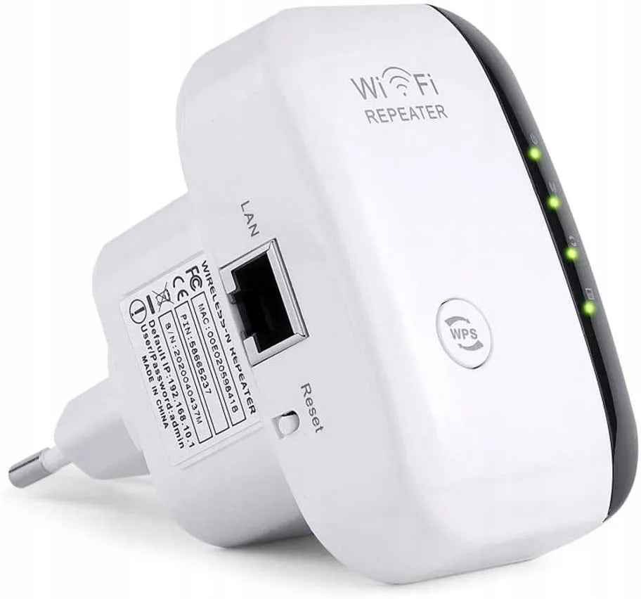 Wi-Fi signalo stiprintuvas 300 Mbps WPS diapazono plėtiklis Plug & Play