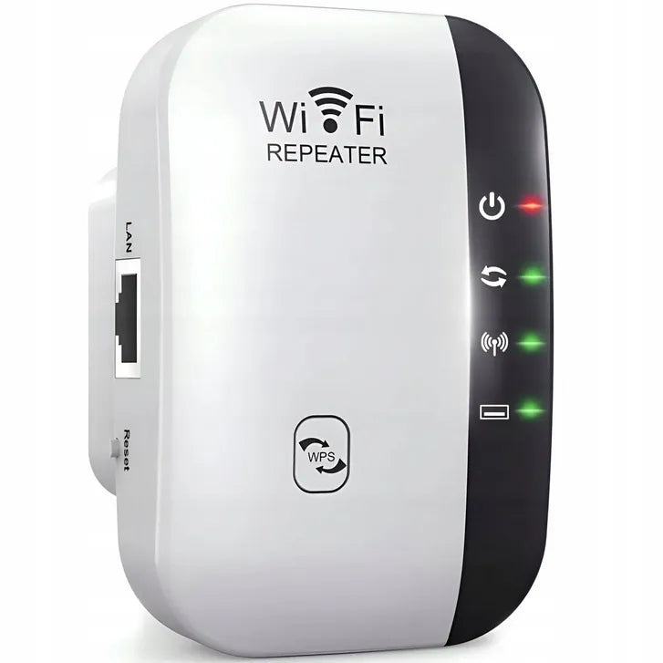 Wi-Fi signalo stiprintuvas 300 Mbps WPS diapazono plėtiklis Plug & Play