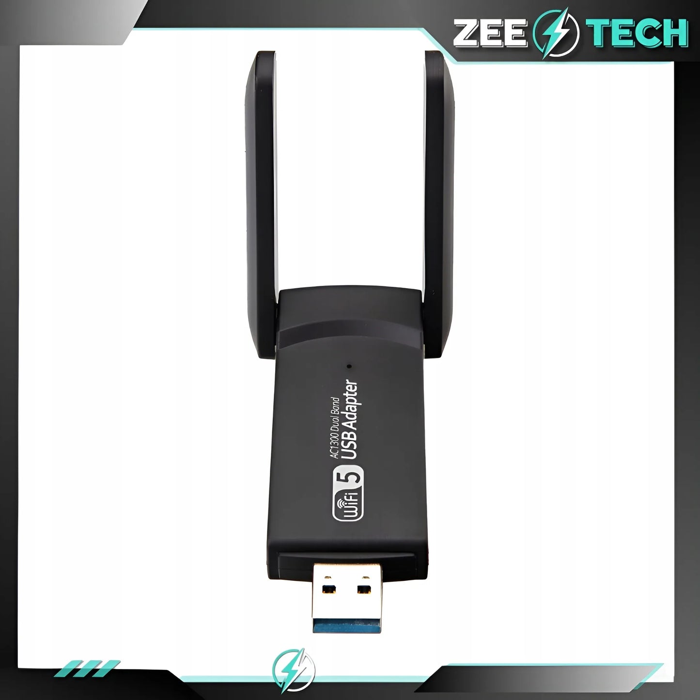 Wi-Fi tinklo plokštės adapteris USB 3.0 1300 Mbps 5 GHz 2 režimai AP