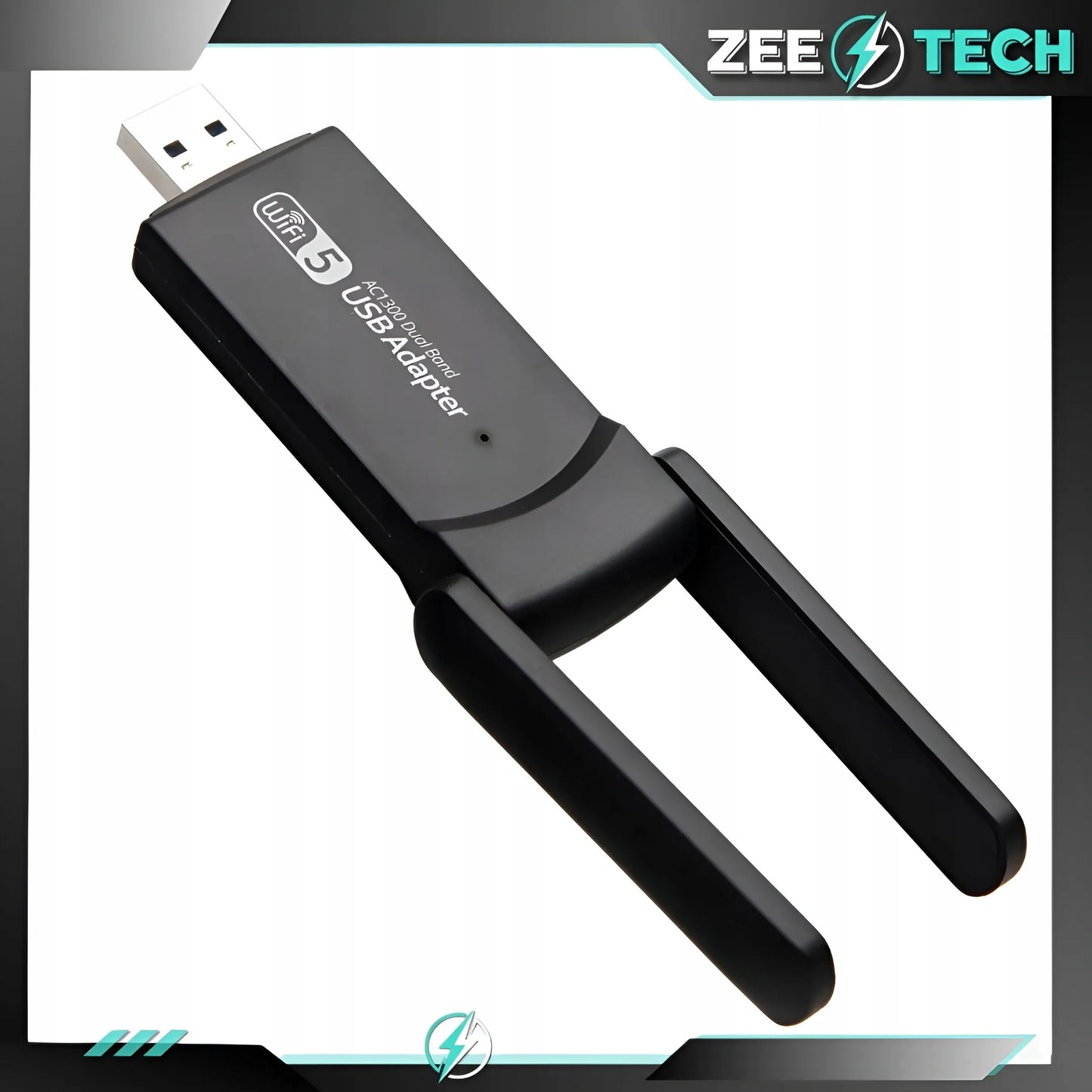 Wi-Fi tinklo plokštės adapteris USB 3.0 1300 Mbps 5 GHz 2 režimai AP