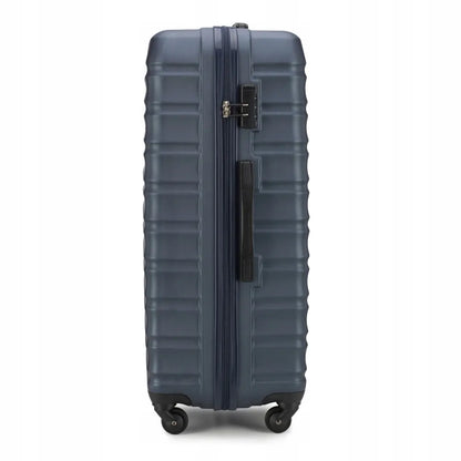 WITTCHEN didelis kietas lagaminas ABS 56-3A-313-91 96 l tamsiai mėlynas