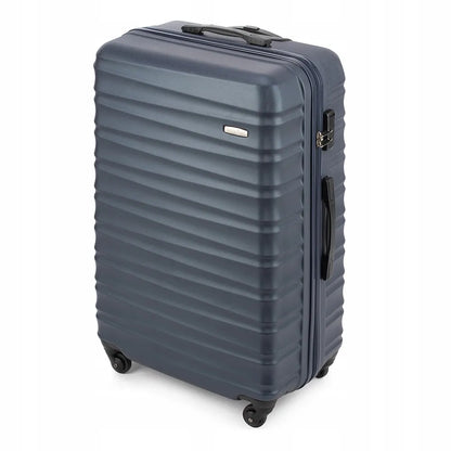 WITTCHEN didelis kietas lagaminas ABS 56-3A-313-91 96 l tamsiai mėlynas