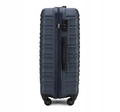 WITTCHEN didelis kietas lagaminas ABS 56-3A-313-91 96 l tamsiai mėlynas