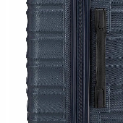 WITTCHEN didelis kietas lagaminas ABS 56-3A-313-91 96 l tamsiai mėlynas