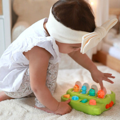 Woopie Baby edukacinis žaislas „Iššokantys dinozaurai“ Pop-Up