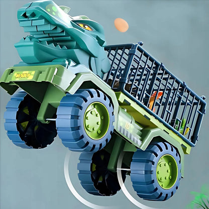 Woopie dinozaurų sunkvežimis-transporteris su figūrėlėmis