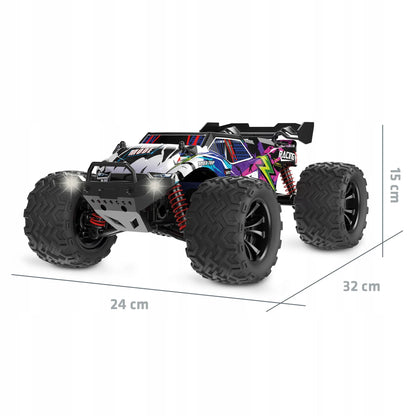 Xblitz nuotoliniu būdu valdomas 4x4 automobilis, 45 km/val., 1:16 mastelis, LED žibintai